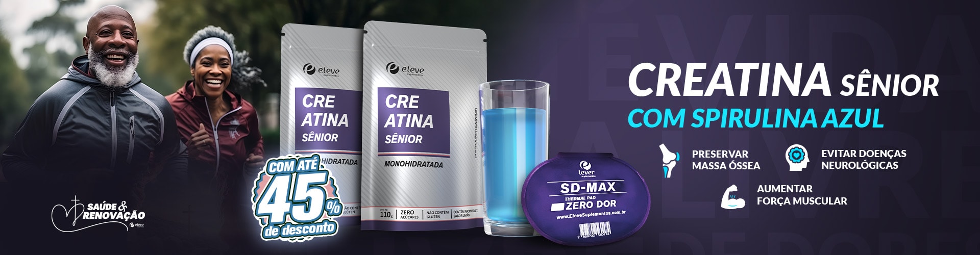 Saúde e Renovação - Creatina