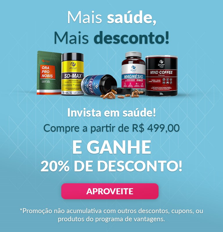 Banner Promoção - Mais saúde, mais desconto