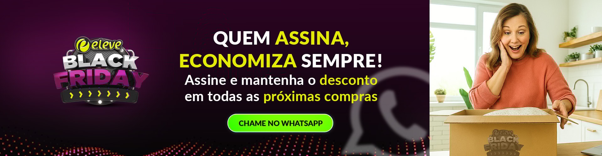 Black friday Eleve - assinatura