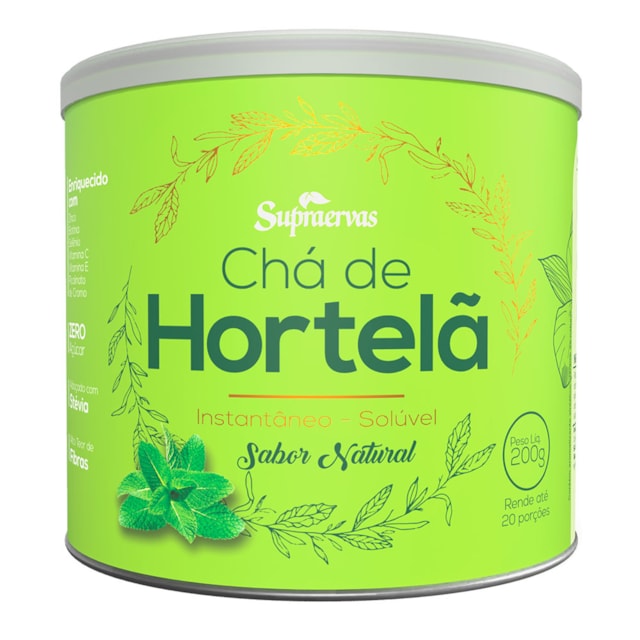 CHÁ DE HORTELÃ - Sabor Natural 200g