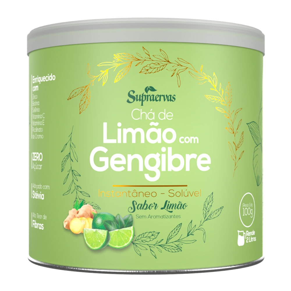 CH DE LIM O C GENGIBRE Sabor Lim o 100g