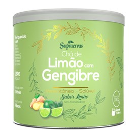 CHÁ DE LIMÃO C/ GENGIBRE - Sabor Limão 100g