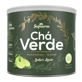 CHÁ VERDE 200g - Sabor Limão