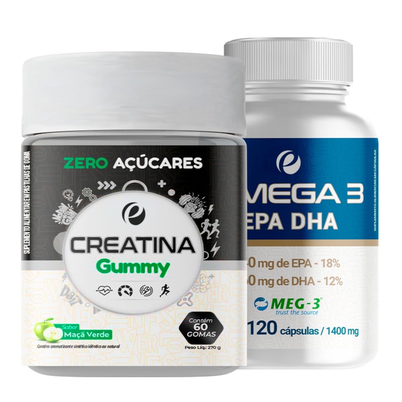 COMBO - CREATINA GUMMY + ÔMEGA 3