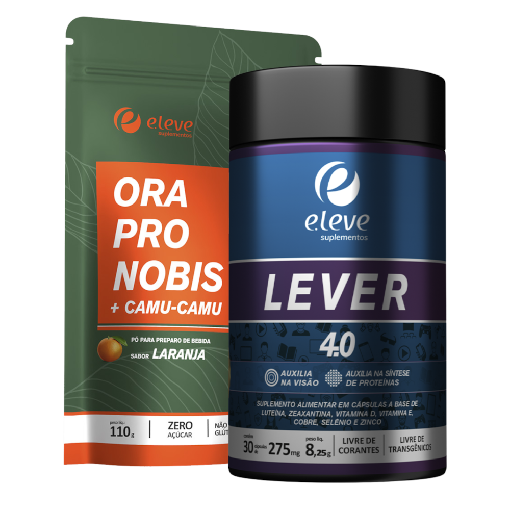 Combo - Lever 4.0 e Camu Camu Ora Pro Nobis