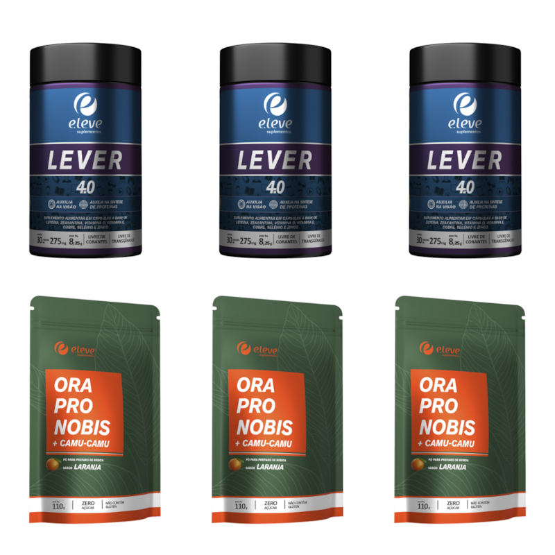Combo - Lever 4.0 e Camu Camu Ora Pro Nobis