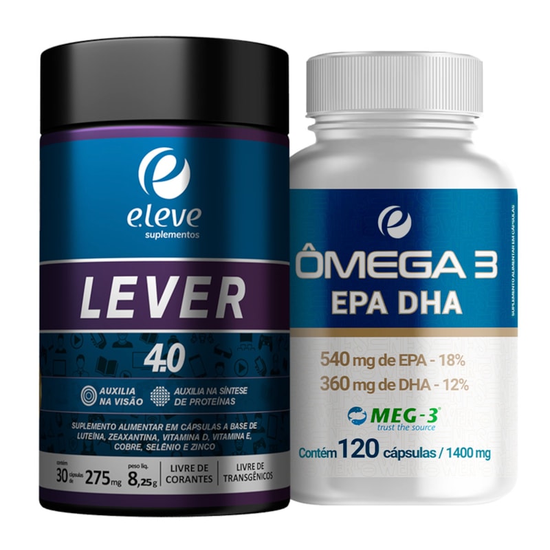 COMBO - LEVER 4.0 + ÔMEGA 3