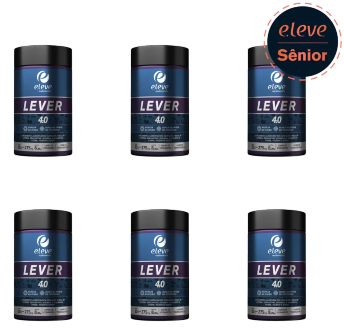 Lever 4.0: Saúde Ocular Avançada | Eleve Suplementos