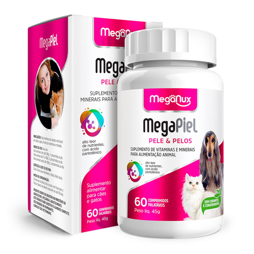 Mega Piel - 60 Comprimidos