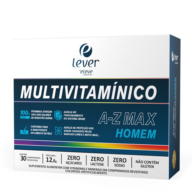 Multivitaminico A-Z MAX - para Homens