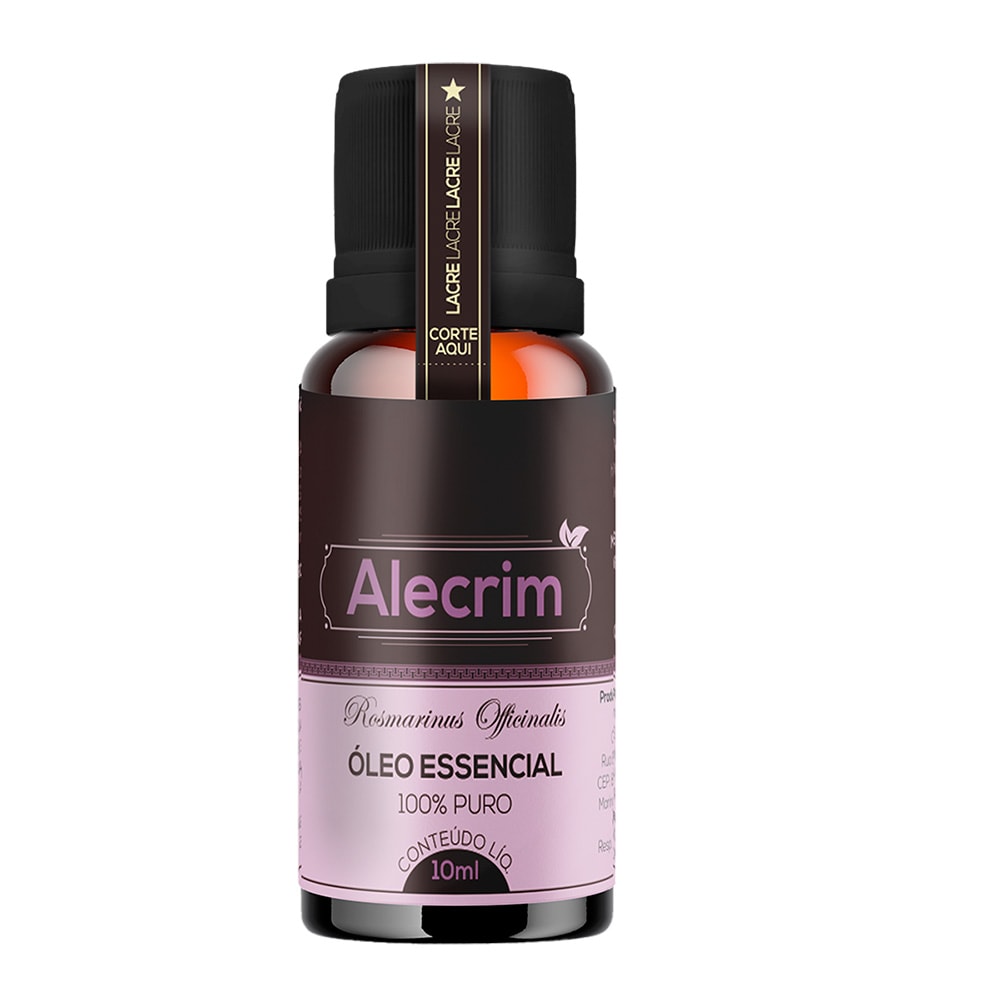 OLEO ESSENCIAL DE ALECRIM 10ML - Supra Ervas