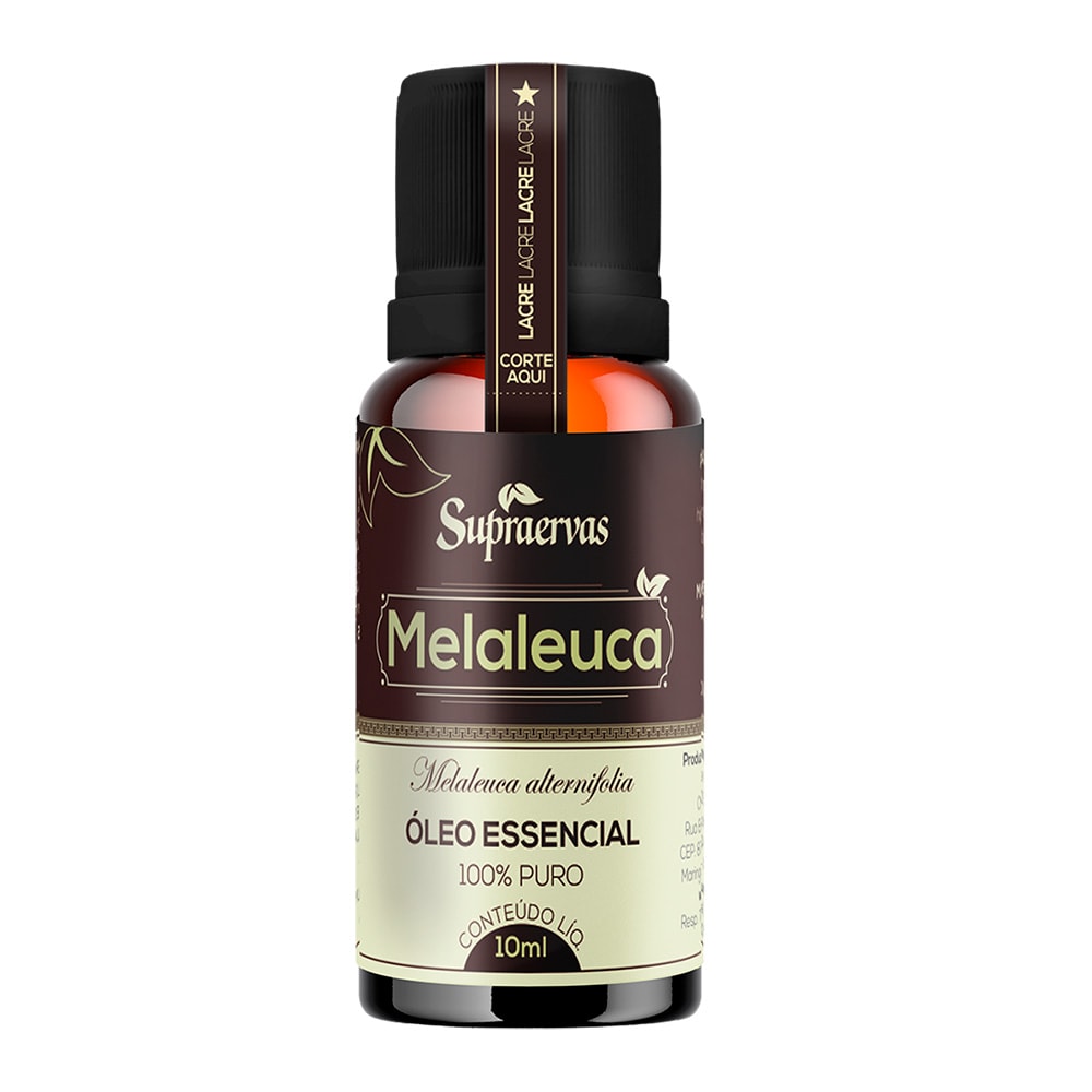 OLEO ESSENCIAL DE MELALEUCA 10ML - Supra Ervas