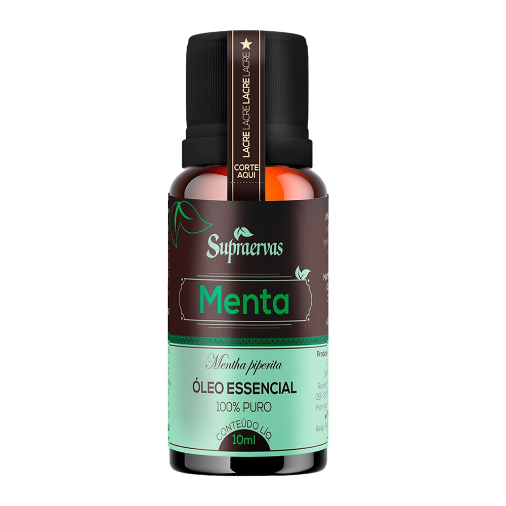 OLEO ESSENCIAL DE MENTA 10ML - Supra Ervas