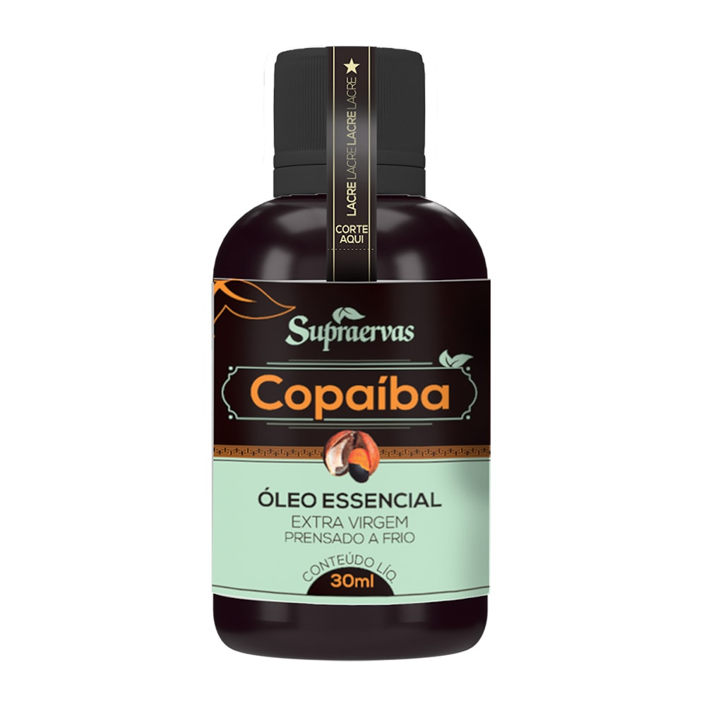 OLEO VEGETAL DE COPAIBA 30ML - Supra Ervas