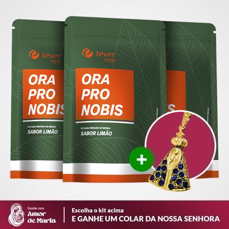 Ora-Pro-Nóbis Solúvel Sabor Limão